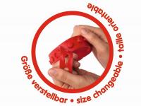 BIG Ochranné návleky na topánky červené